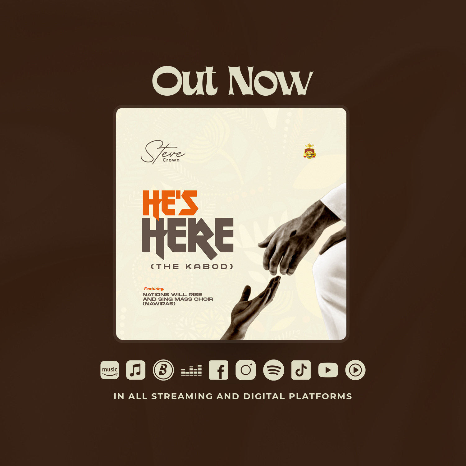 (Music+Video) He’s Here (The Kabod) – Steve Crown